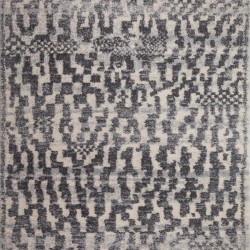 Килим FLOKATI 25302 крем-антацит