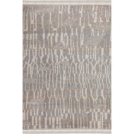 Килим FLOKATI 25307 крем-сив