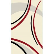 Килим Smart 4066 крем-червено