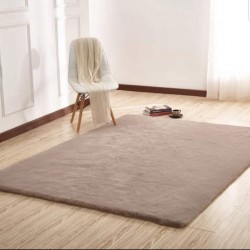 Килим Suede super-soft светло кафяв